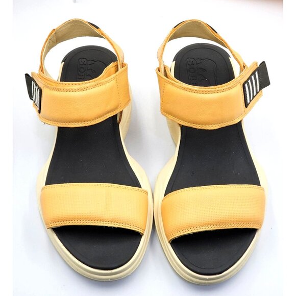 Sorel Women's Faded Spark Leather Explorer Blitz Stride Sandals Size 8 M 2470 - Picture 10 of 16